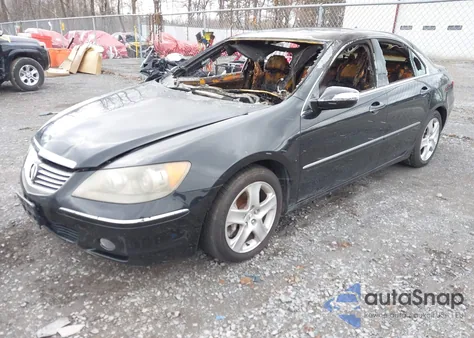 2005 Acura Rl 3.5 из США, поврежденный, VIN JH4KB16555C016078